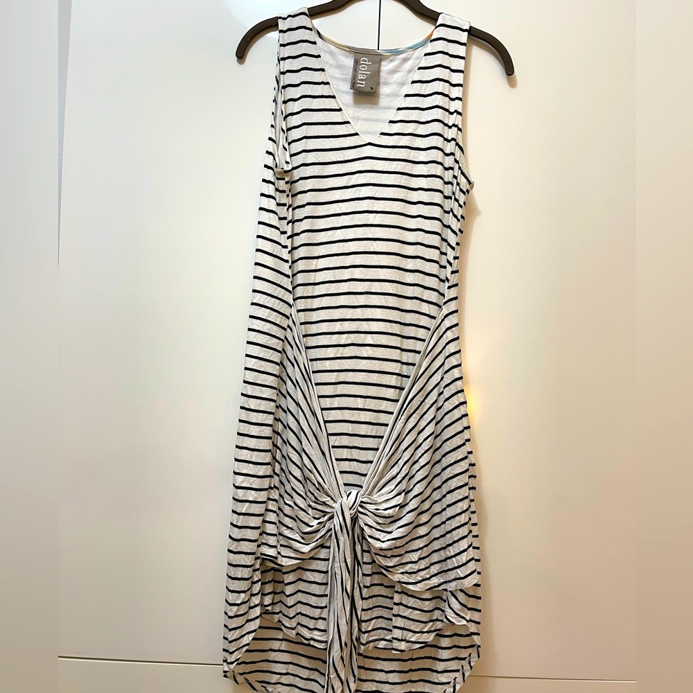 Cute cotton striped dress from Anthropologie